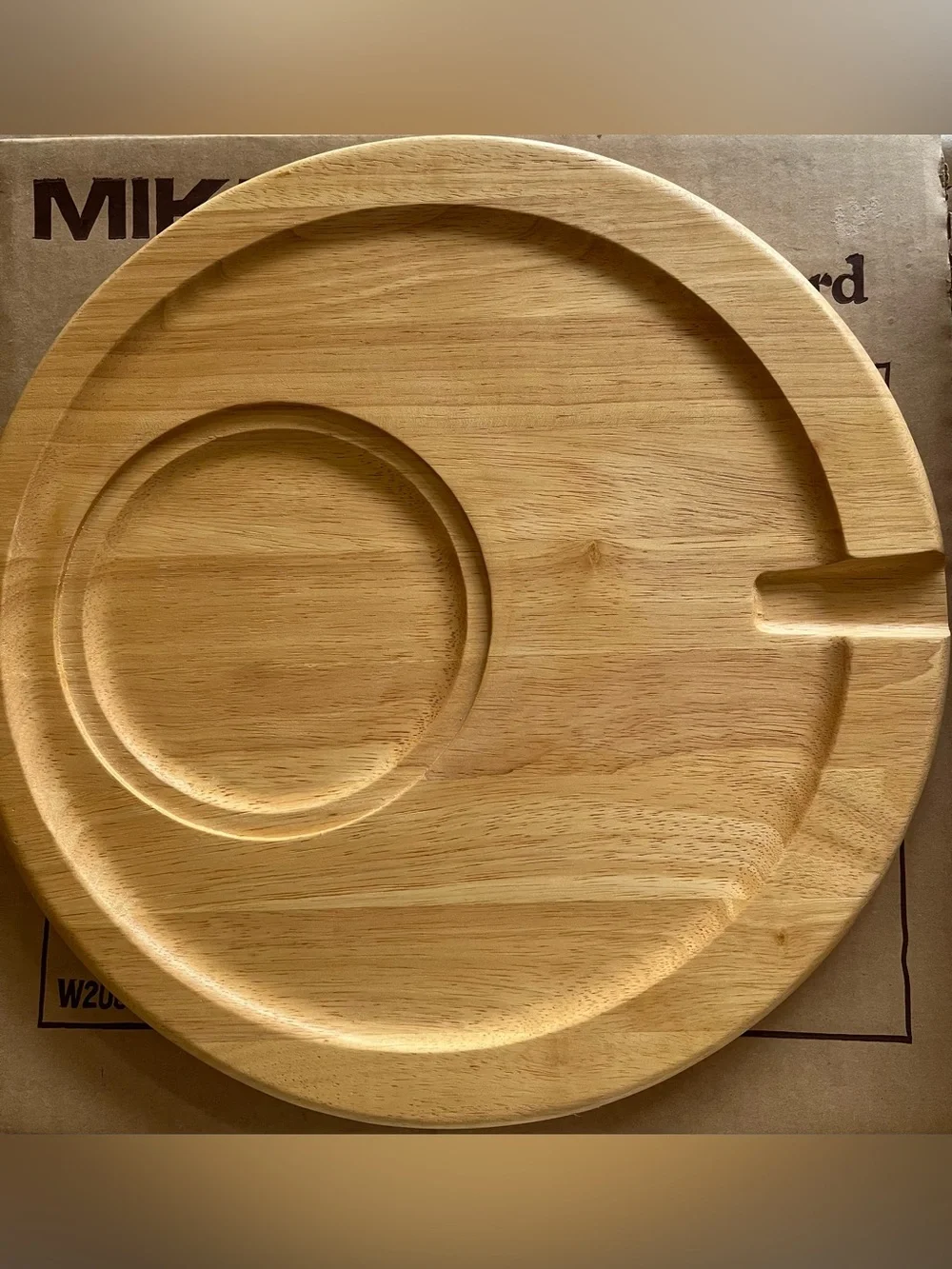 Mikasa Cheeseboard Glass Inset cheese knife
